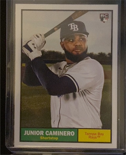 2024 Topps Archives #33 Junior Caminero — front