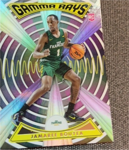 2022 Panini Chronicles Draft Picks #ZG-JBO Jamaree Bouyea Gamma Rays — front