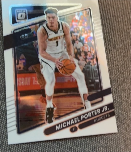 2021-22 Panini Donruss Optic #7 Michael Porter Jr. — front