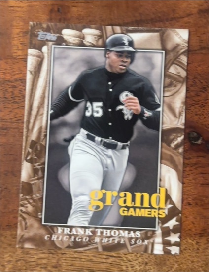 2024 Topps Series 1 #GOG-8 Frank Thomas Grand Gamers White Sox — front