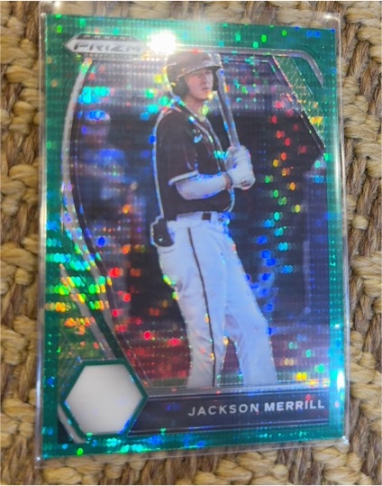 2021 Panini Prizm Draft Picks #PDP27 Jackson Merrill — front