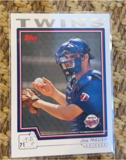 2004 Topps #559 Joe Mauer — front