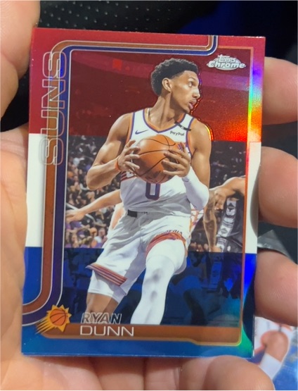 2025-26 Topps Chrome #178 Ryan Dunn — front