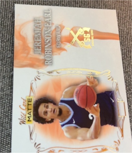2022 Wild Card Matte #SG-13 Jeremiah Robinson-Earl Smoking Guns — front