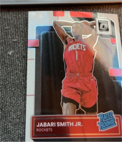 2022-23 Panini Donruss Optic #240 Jabari Smith Jr. — front