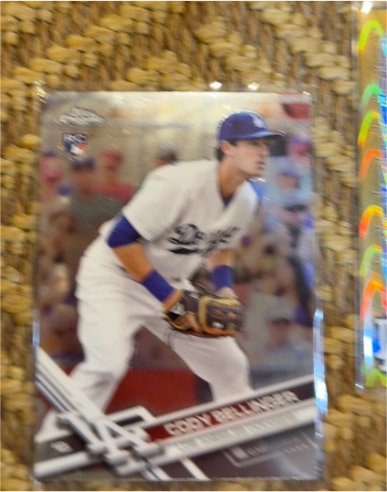 2017 Topps Chrome #79 Cody Bellinger Rookie — front