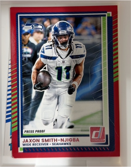 2025 Panini Donruss #6 Jaxon Smith-Njigba — front