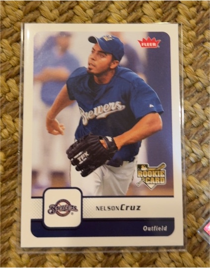 2006 Fleer #74 Nelson Cruz — front