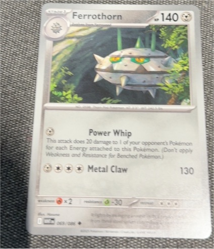 2025 Pokémon SV: White Flare #069 Ferrothorn — front