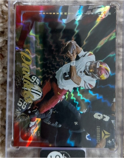 2025 Panini Luminance #6 Jalen Milroe — front