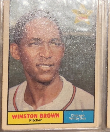 1961 Topps #227 Winston Brown — front