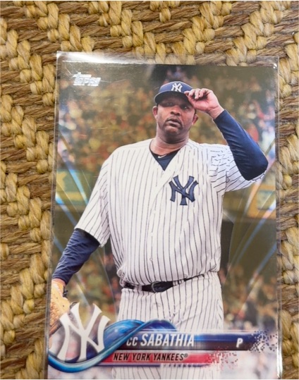 2018 Topps #236 CC Sabathia — front