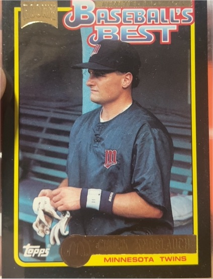 1992 Topps McDonald's Baseball's Best #35 Chuck Knoblauch — front