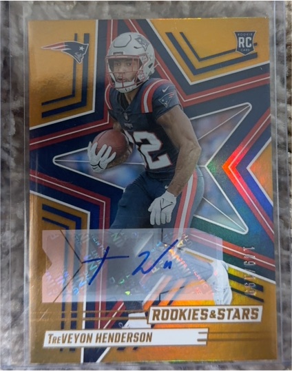 2025 Panini Rookies & Stars #188 TreVeyon Henderson — front