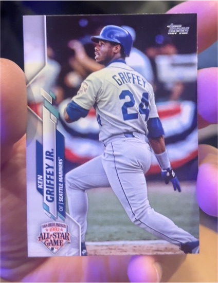 2020 Topps Chrome Update #U-63 Ken Griffey Jr. Seattle Mariners — front