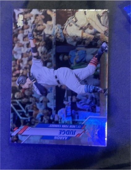2020 Topps Update #U-15 Aaron Judge — front