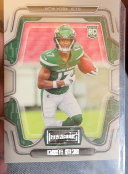 2022 Panini Playbook #106 Garrett Wilson — front