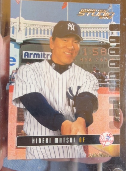 2003 Donruss Studio #62 Hideki Matsui — front
