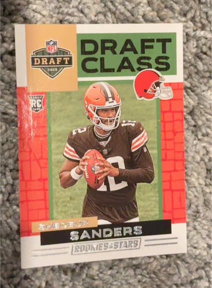 2025 Panini Rookies & Stars #19 Shedeur Sanders — front