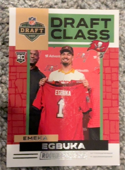 2025 Panini Rookies & Stars Draft Class #18 Emeka Egbuka — front