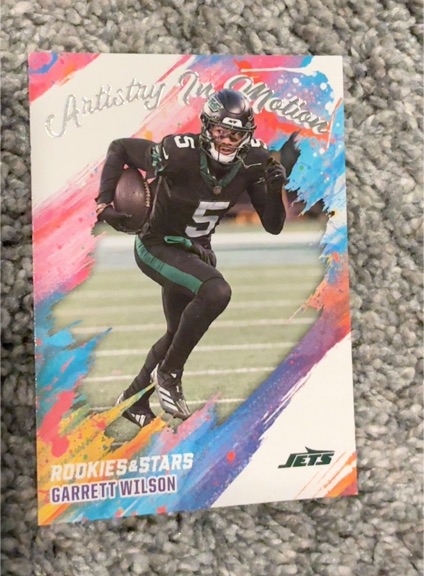 2025 Panini Rookies & Stars Artistry In Motion #17 Garrett Wilson — front