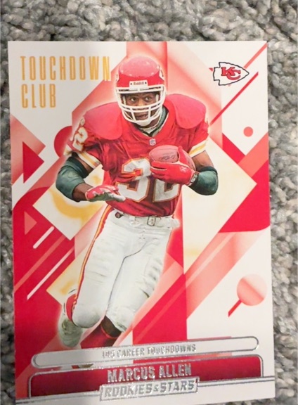 2025 Rookies & Stars Touchdown Club Marcus Allen — front