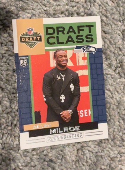 2025 Panini Rookies & Stars Draft Class #11 Jalen Milroe — front
