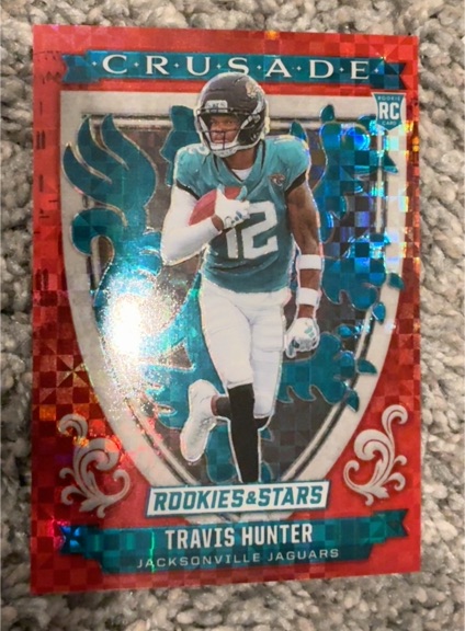 2025 Panini Rookies & Stars #3 Travis Hunter Crusade — front