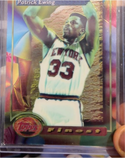 1993-94 Topps Finest #165 Patrick Ewing — front