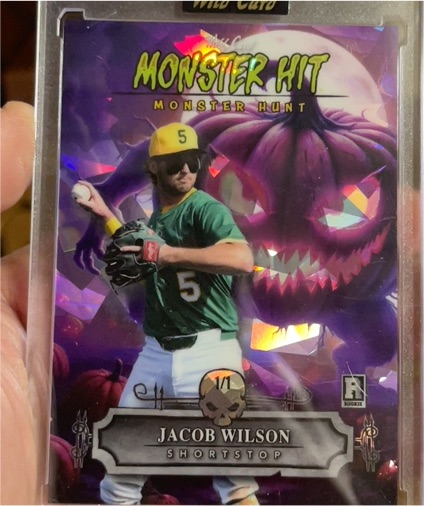 2025 Wild Card Monster Hit Monster Hunt #Jacob Wilson — front