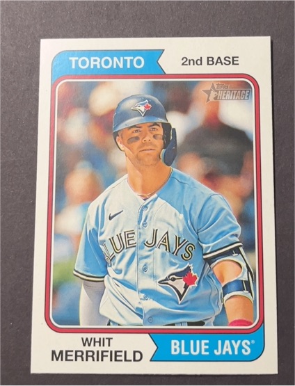 2023 Topps Heritage High Number #612 Whit Merrifield — front