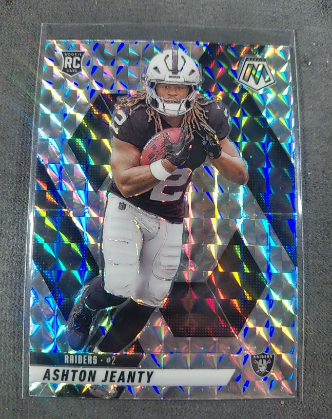 2025 Panini Mosaic #345 Ashton Jeanty — front