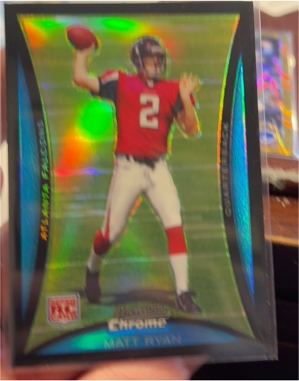 2008 Bowman Chrome #BC59 Matt Ryan Rookie — front