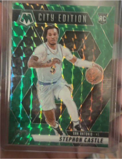 2024-25 Panini Mosaic #290 City Edition Stephon Castle — front