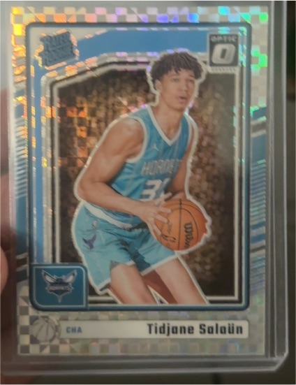 2024-25 Donruss Optic #286 Tidjane Salaun — front