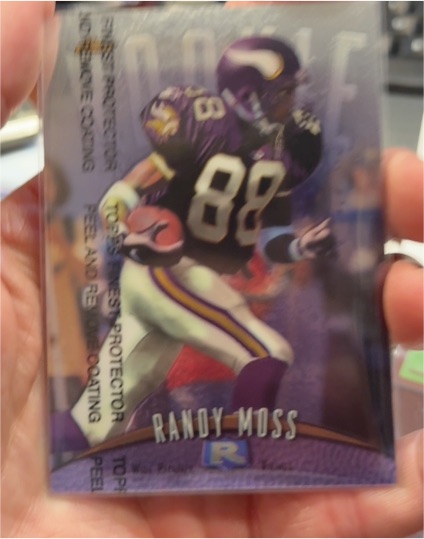 1998 Topps Finest #135 Randy Moss Rookie — front