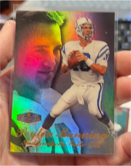 1998 Flair Showcase #3 Peyton Manning — front