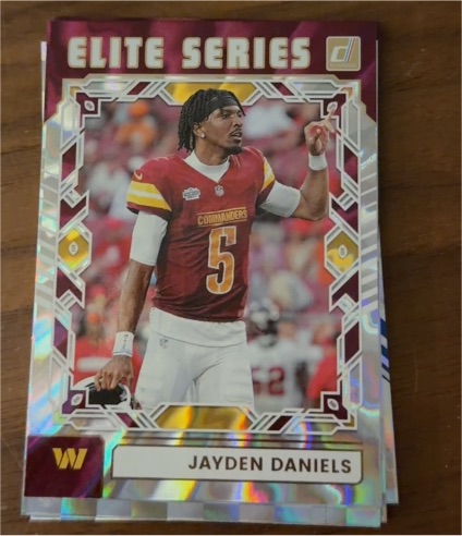 2025 Panini Donruss Elite Series #TES-JDA Jayden Daniels — front