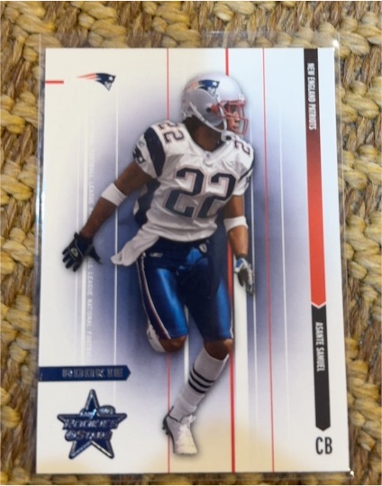 2003 Leaf Rookies & Stars #188 Asante Samuel — front
