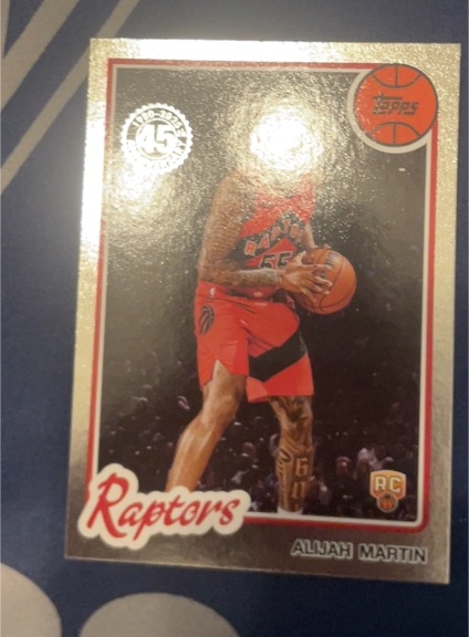 2025-26 Topps 45th Anniversary #80BK-82 Alijah Martin — front