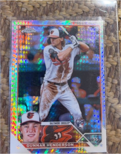 2023 Topps Chrome #2 Gunnar Henderson — front
