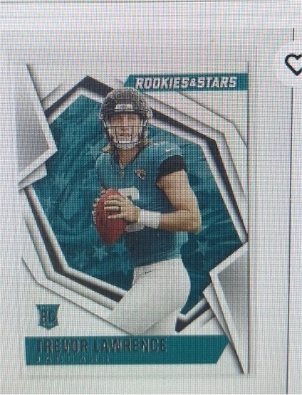 2021 Panini Rookies & Stars #1 Trevor Lawrence — front
