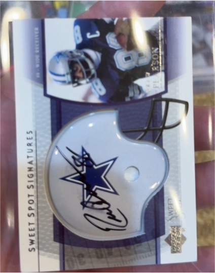 2004 Upper Deck Sweet Spot Signatures #SS-MI Michael Irvin — front