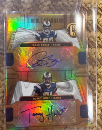 2024 Panini Gold Standard Double Standard #DS Isaac Bruce/Torry Holt — front