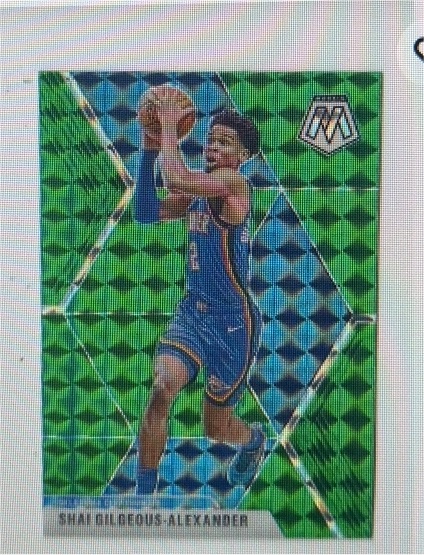 2019-20 Panini Mosaic #133 Shai Gilgeous-Alexander — front