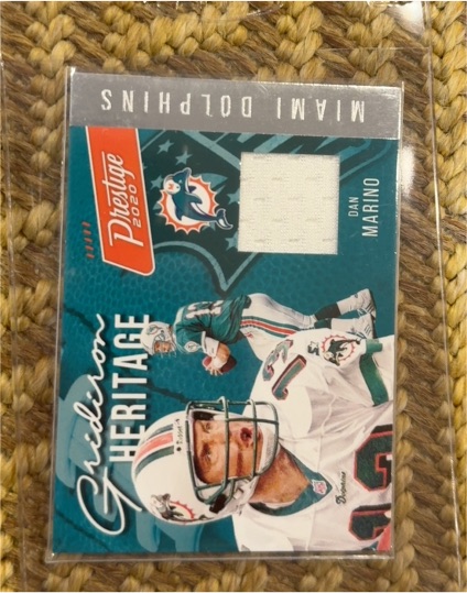 2020 Panini Prestige Gridiron Heritage #GH-DM Dan Marino — front