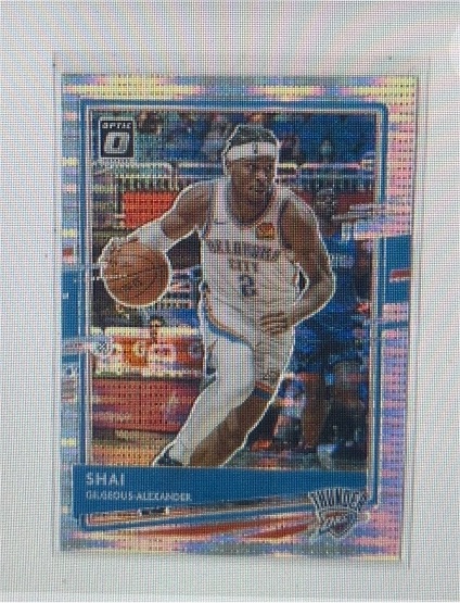 2020-21 Donruss Optic #143 Shai Gilgeous-Alexander — front