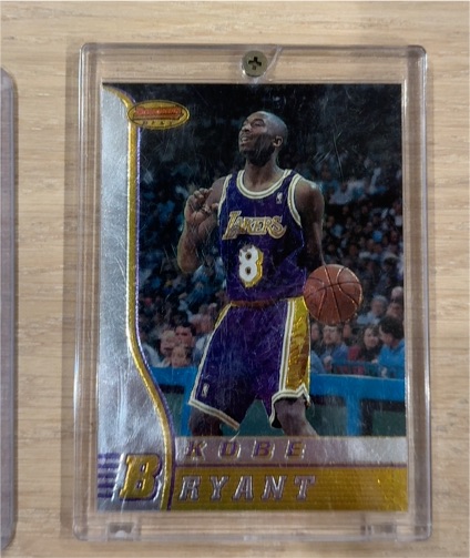 1996 Bowman's Best #R23 Kobe Bryant — front