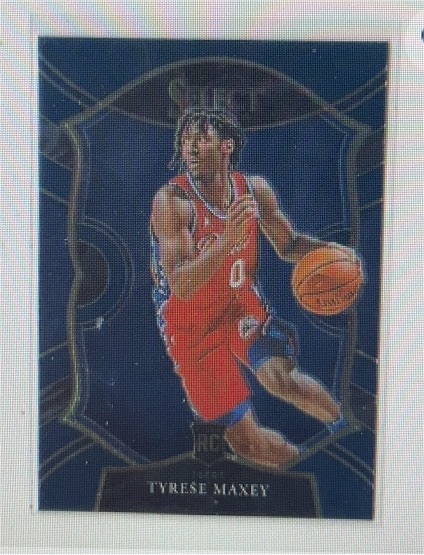 2020-21 Panini Select #81 Tyrese Maxey — front