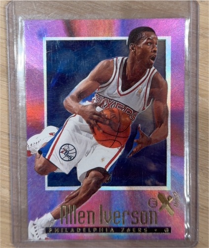 1996-97 Skybox E-X2000 #53 Allen Iverson — front